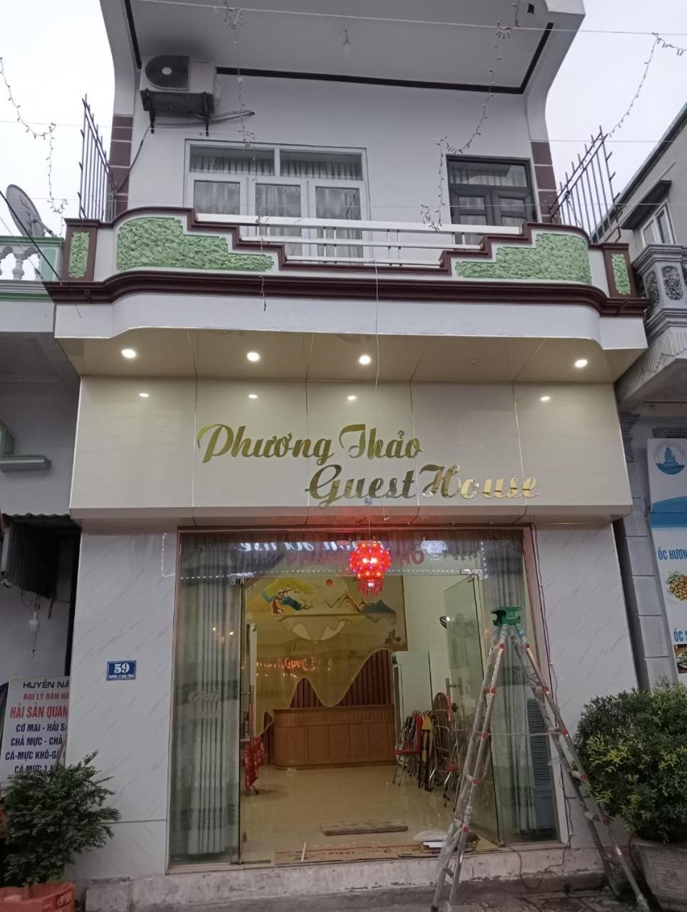 Nha Nghi Phuong Thao Bed & Breakfast Quan Lan Exterior foto